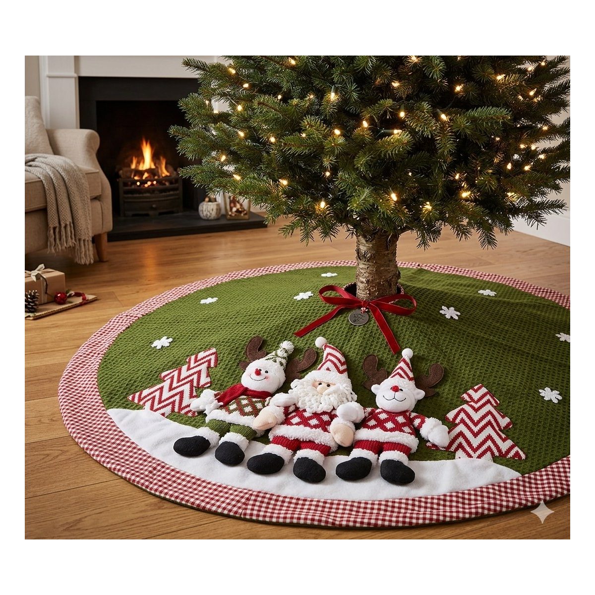 Alfombra navidad(verde)