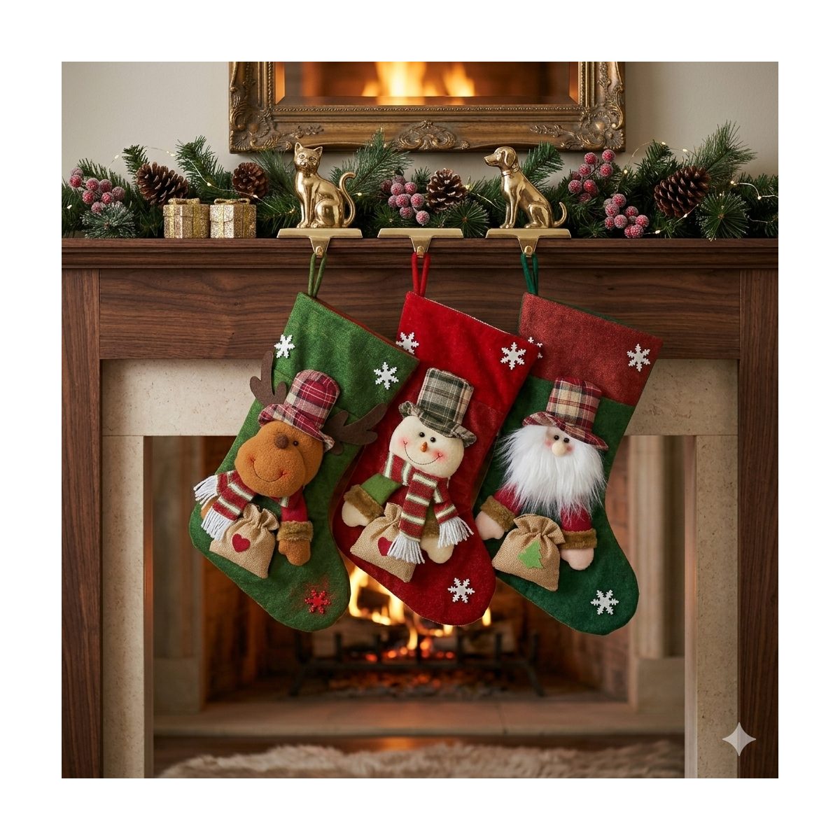 Colgantes navideños