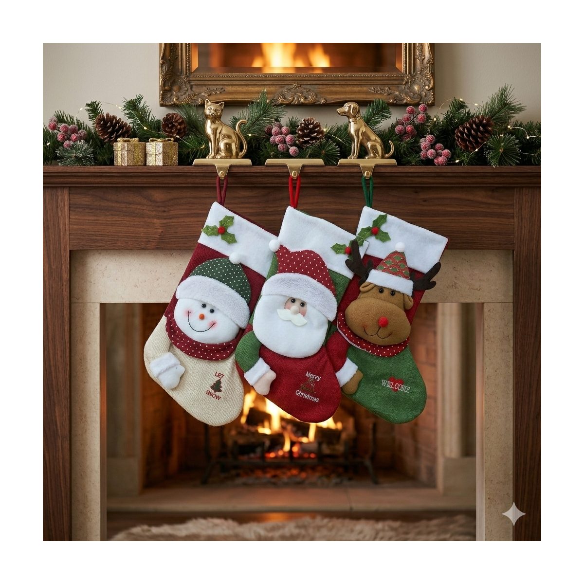 Colgantes navideños