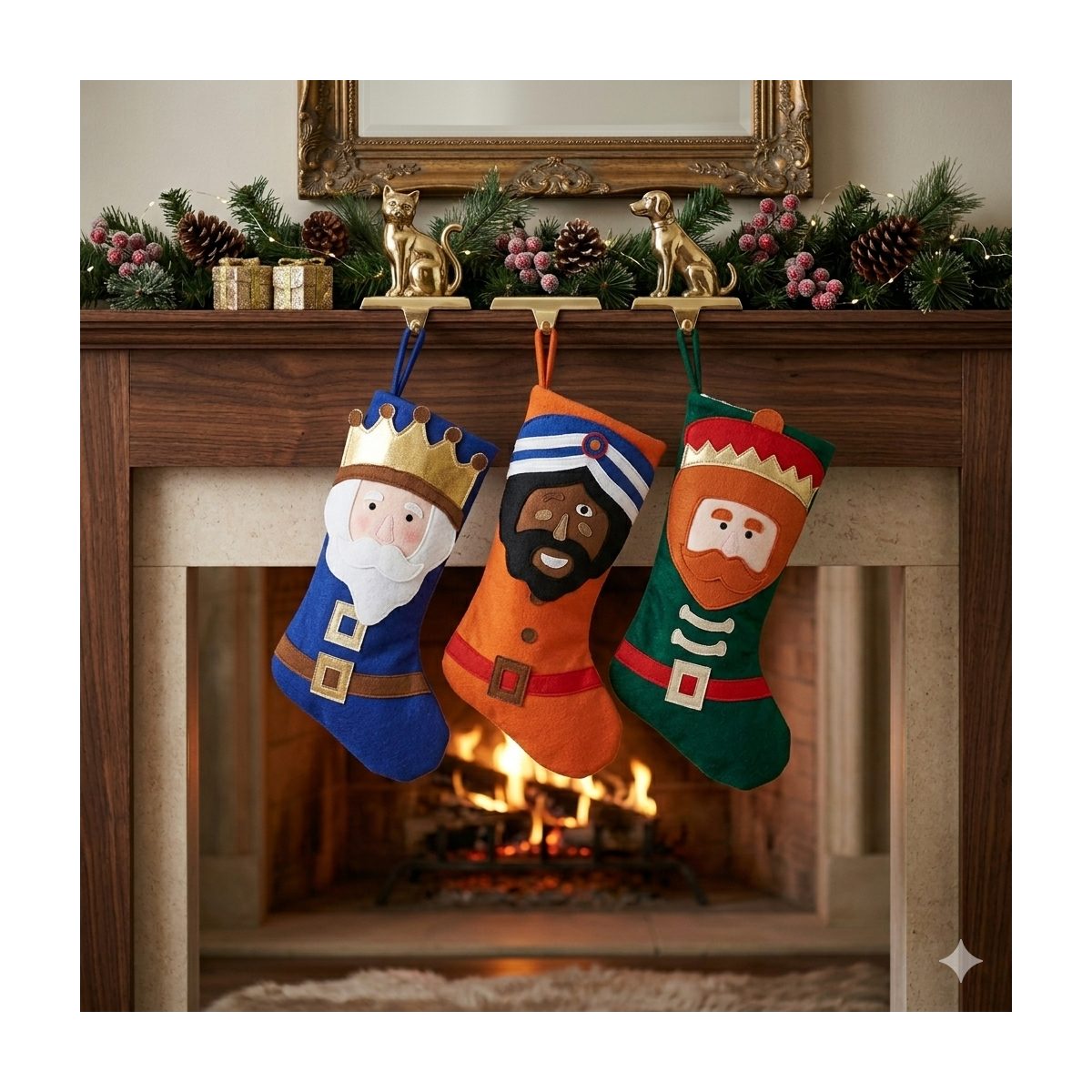 Colgantes reyes magos