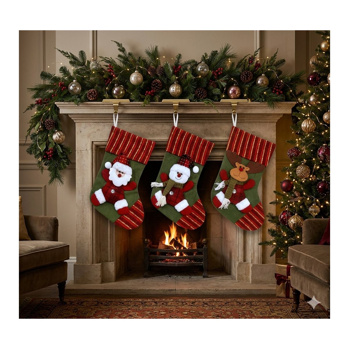 Botas navideñas