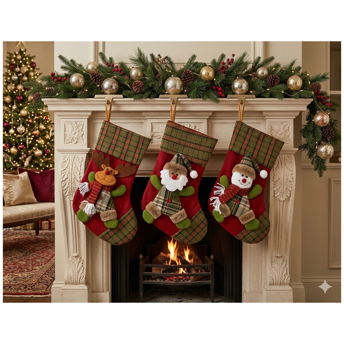 Botas navideñas