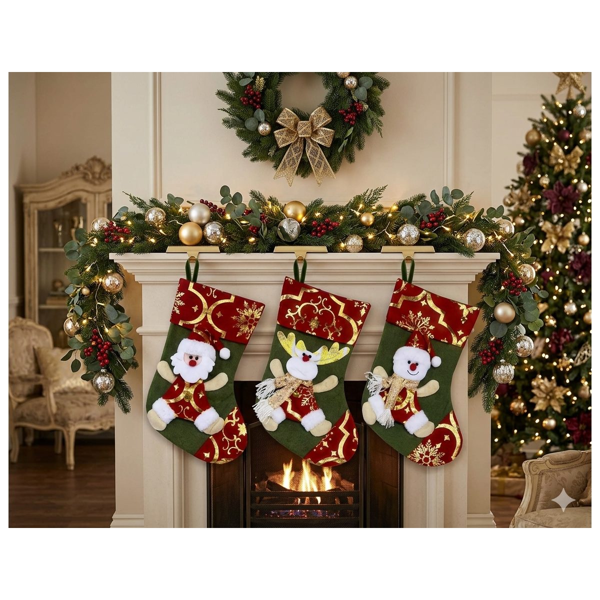 Botas navideñas