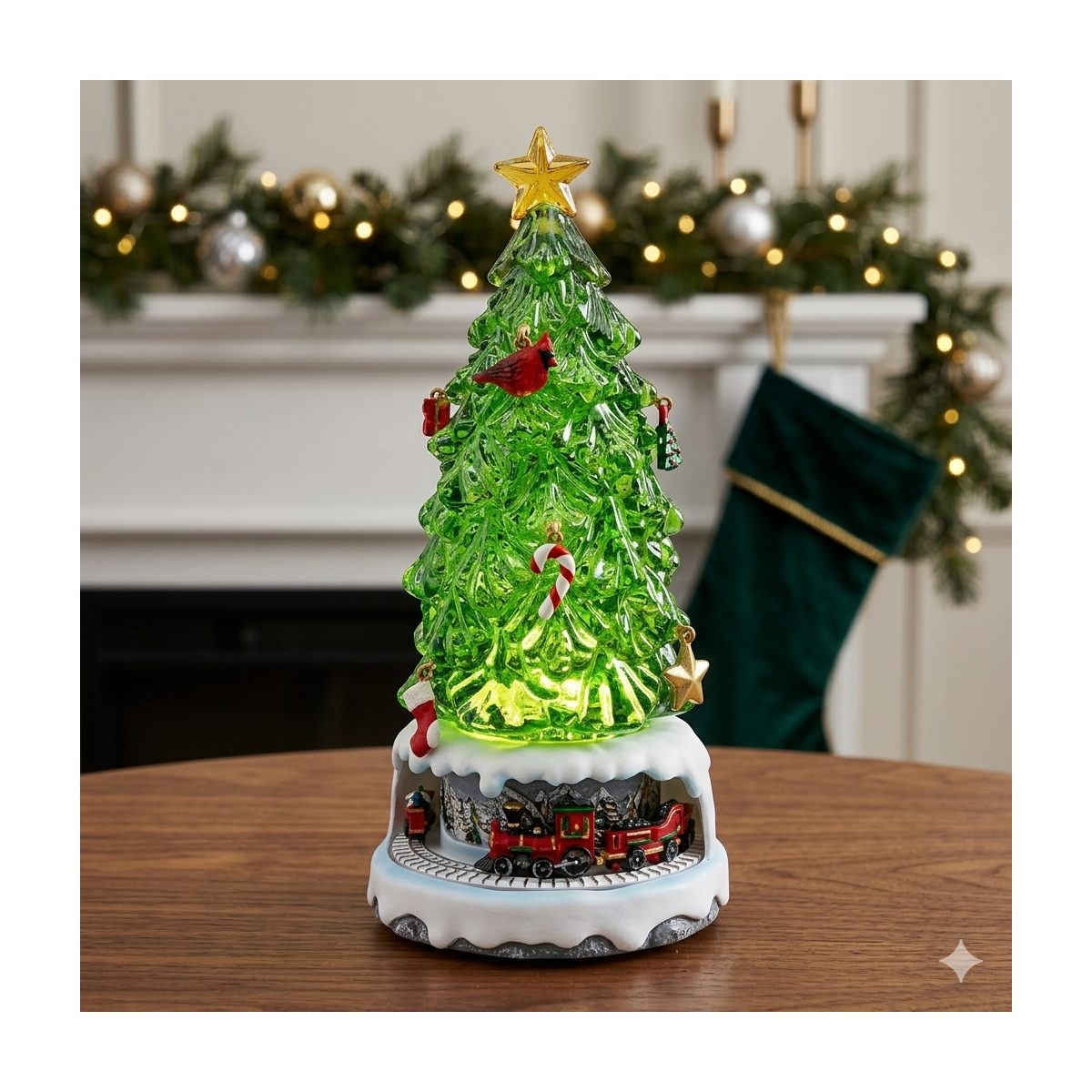 Lámpara Árbol Verde