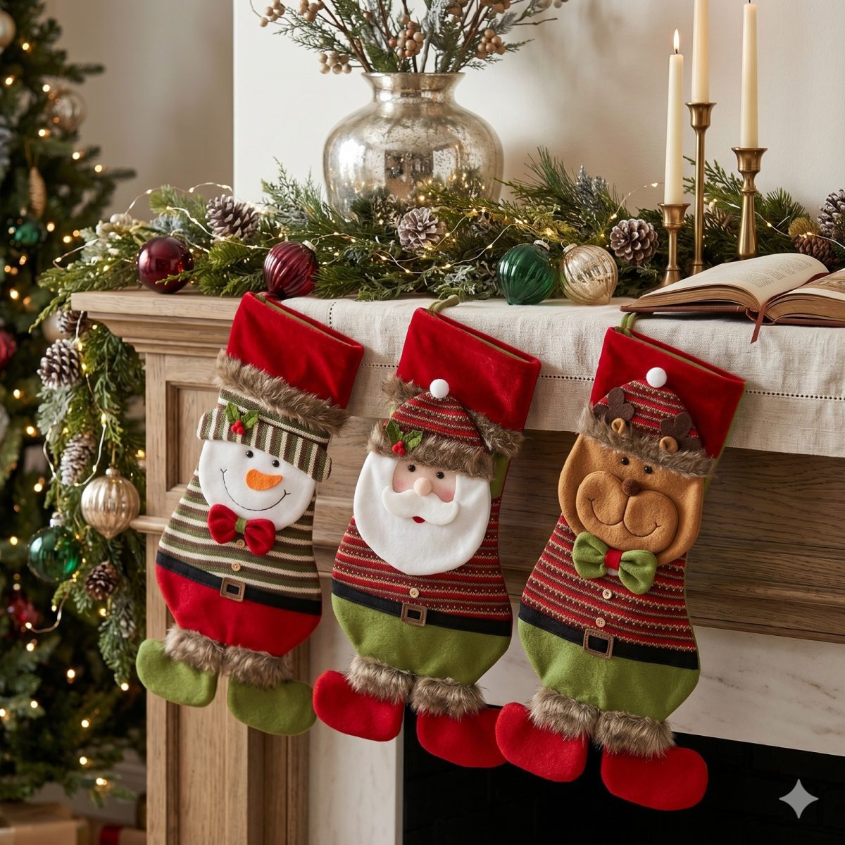 Botas navideñas