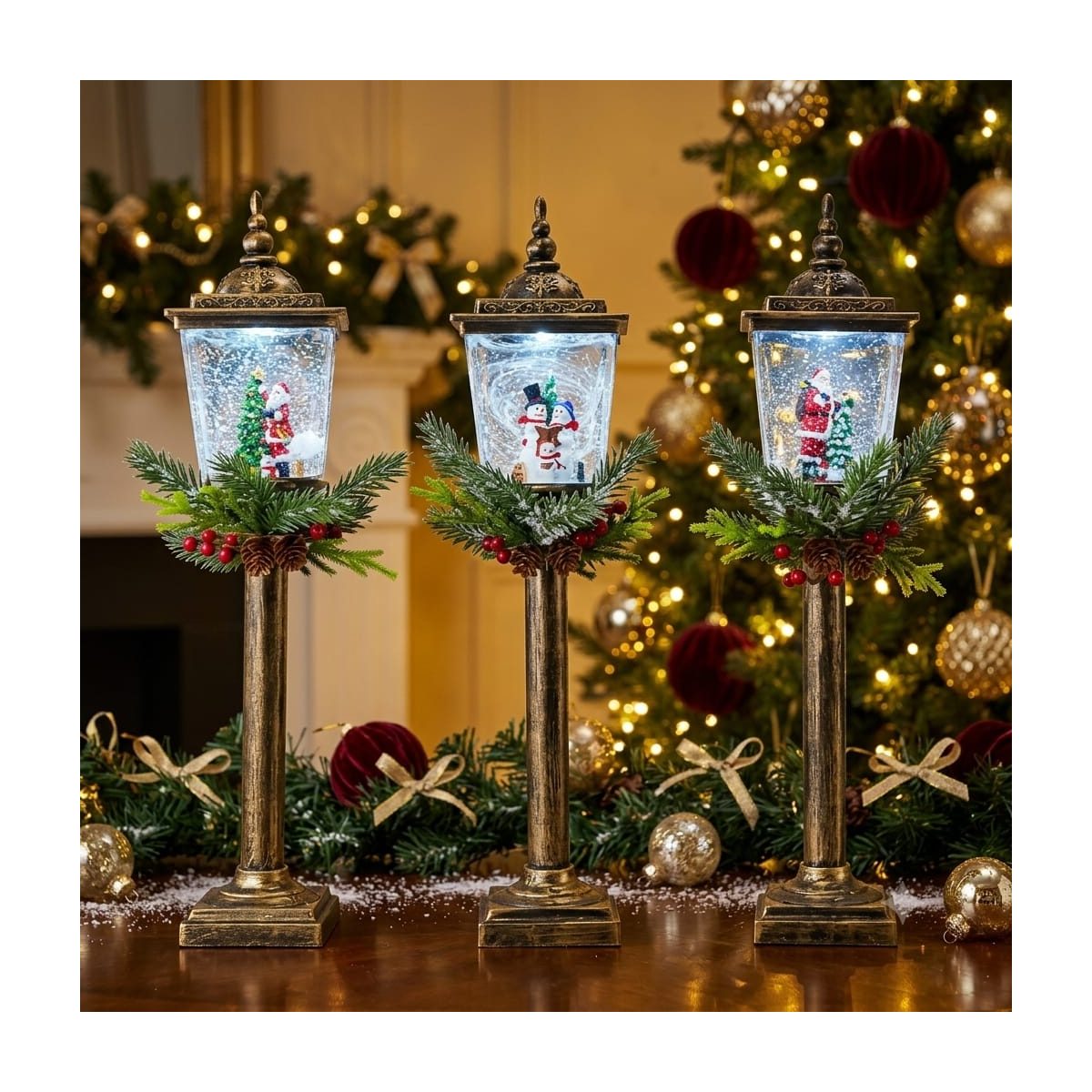 Faroles navideños