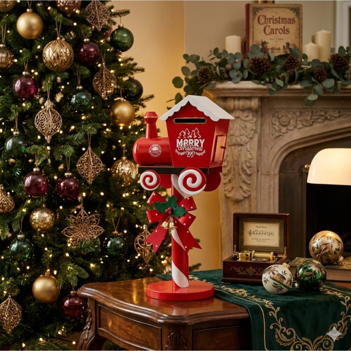 Buzón navideño