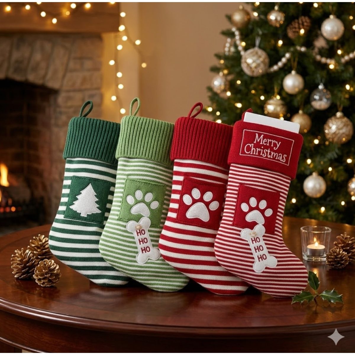 Botas  Navideñas