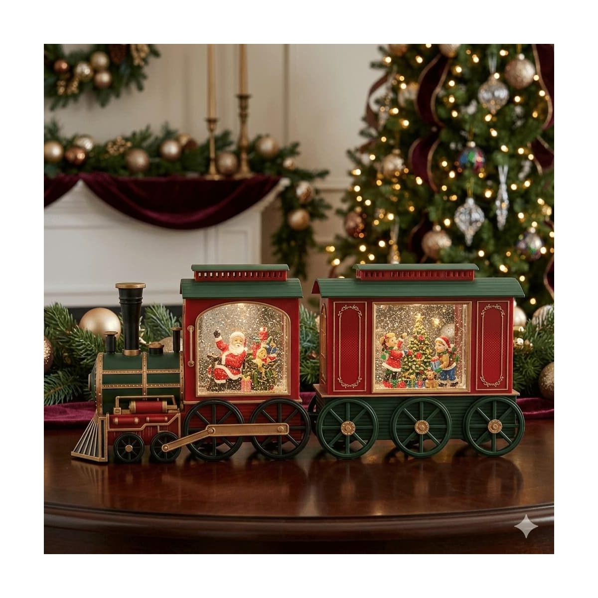 Villa Tren doble Santa