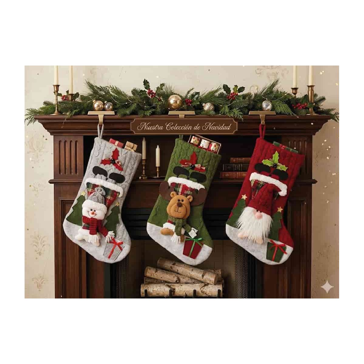 colgantes navideños
