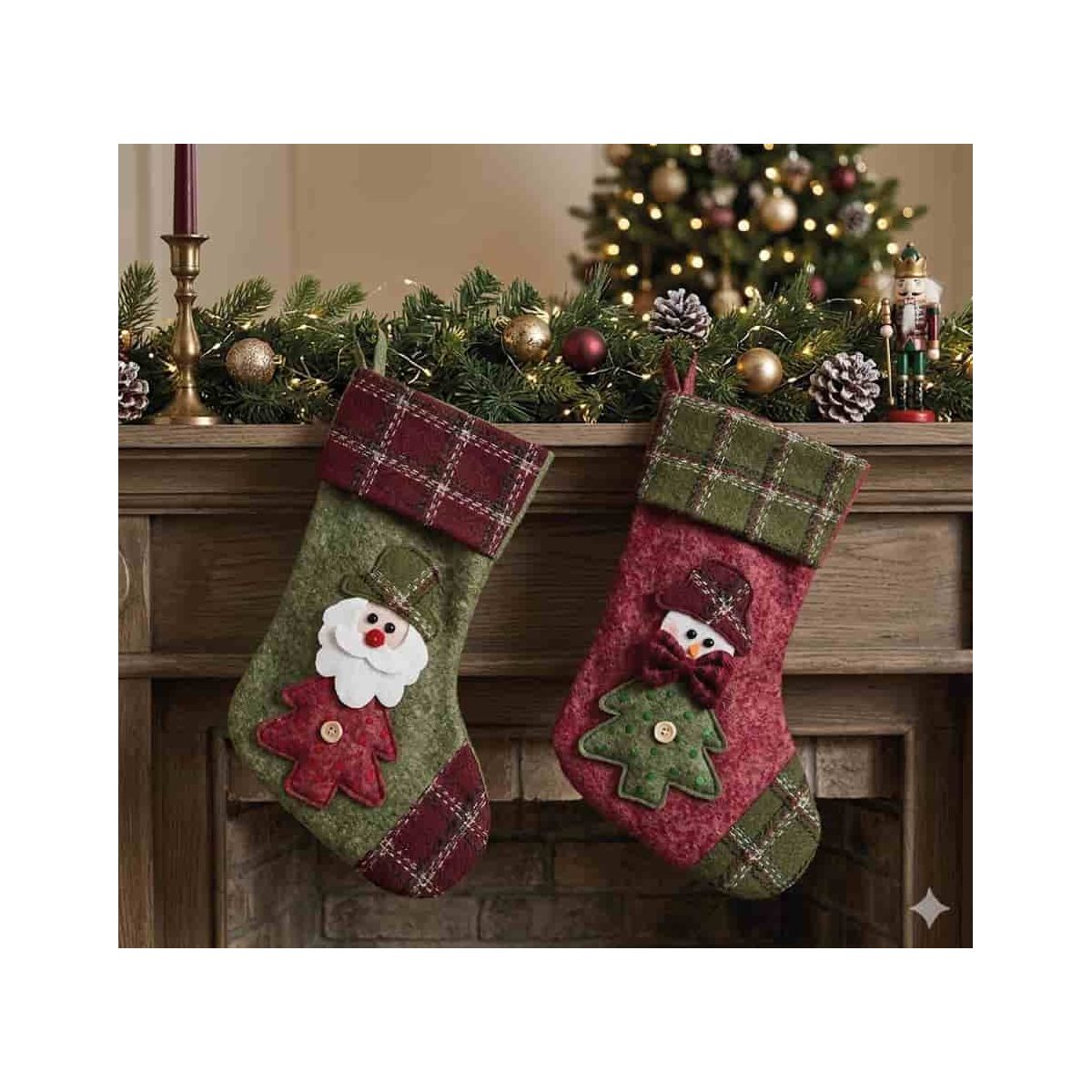 colgantes navideños