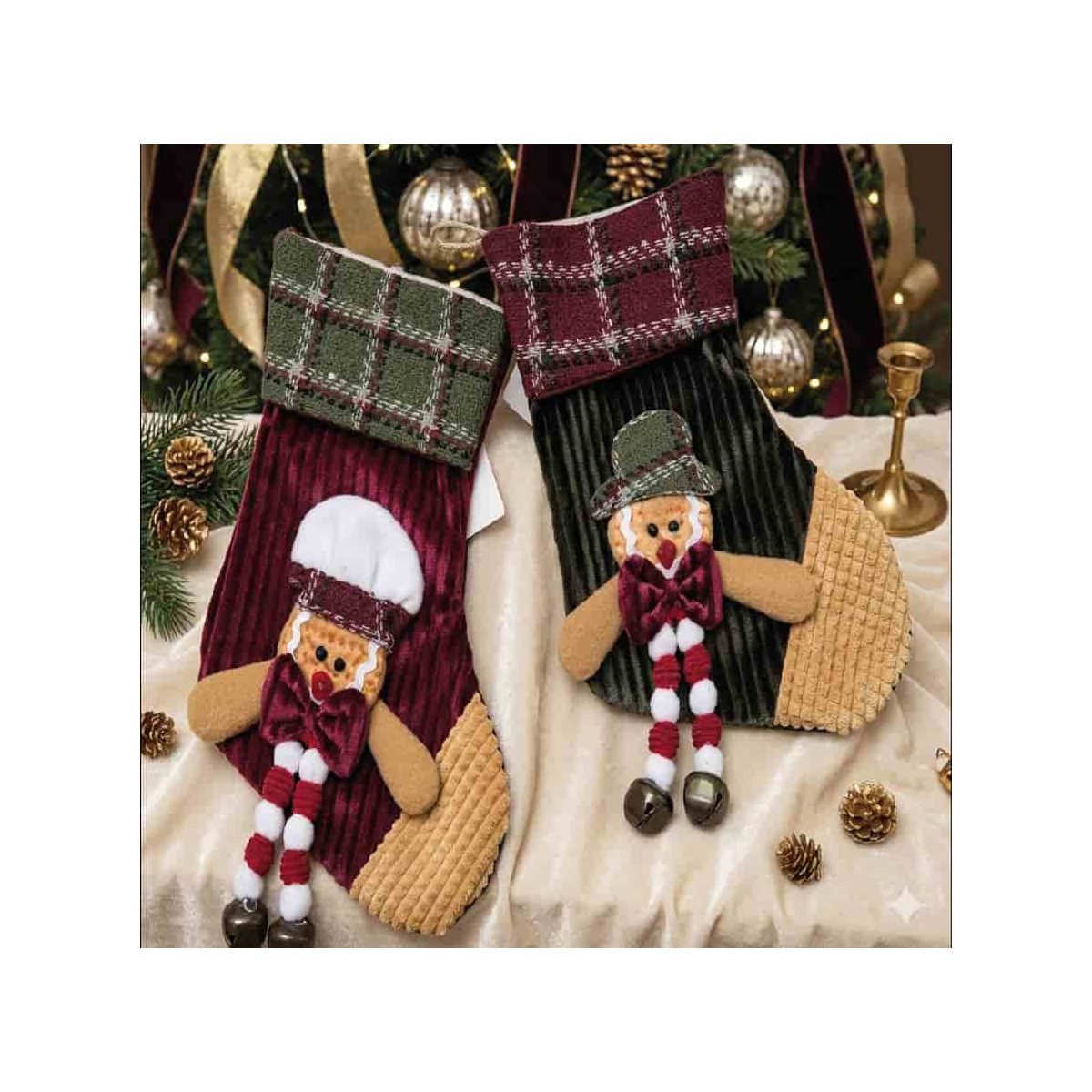 colgantes navideños