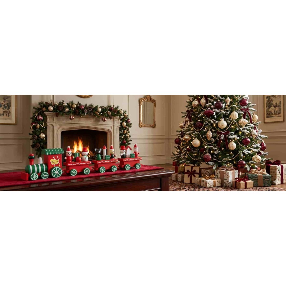 Tren Verde Navideño