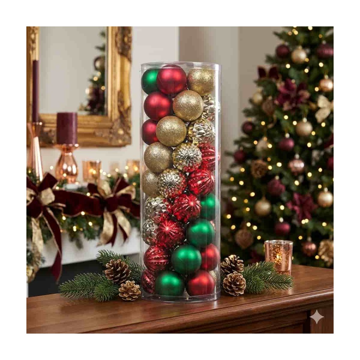 Esfera de color Navideñas