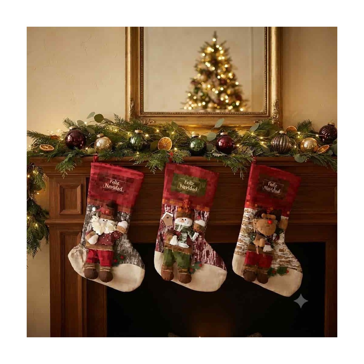 Botas navideñas