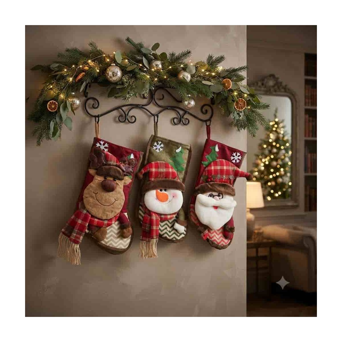 Colgantes navideños