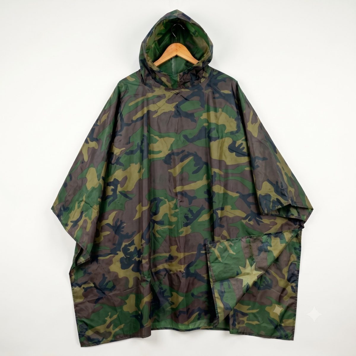 impermeable Capa militar