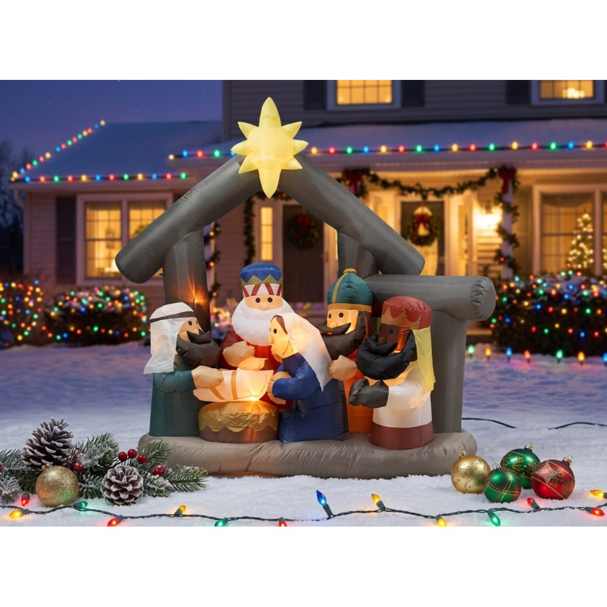 INFLABLE DE NAVIDAD NACIMIENTOS 240CM