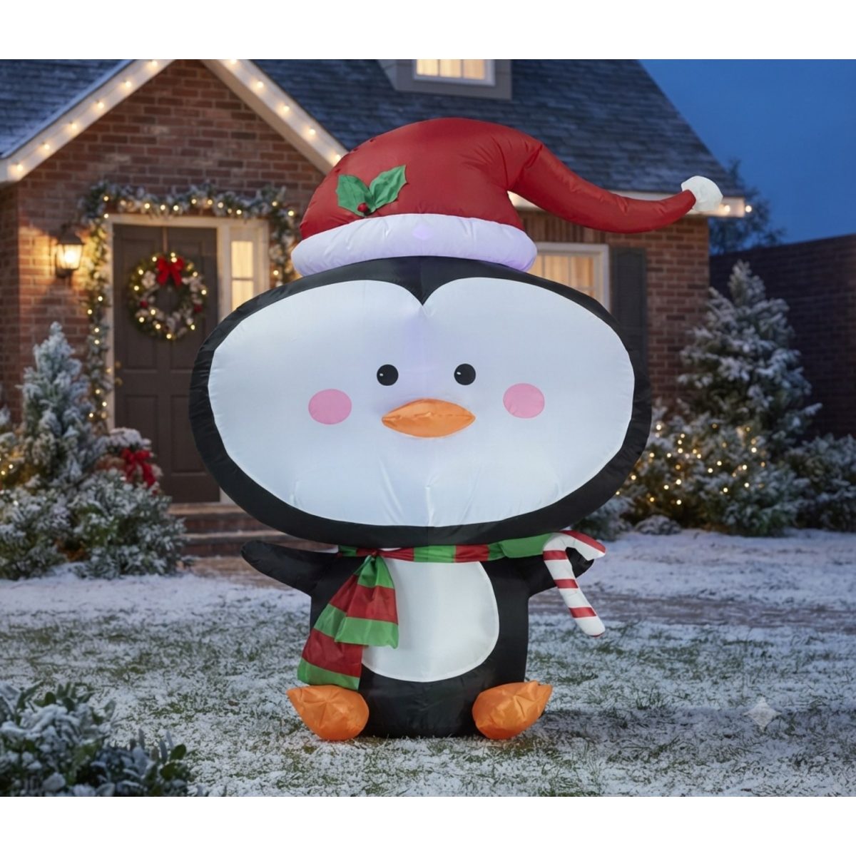 INFLABLE DE PINGÜINO CABEZON 180CM