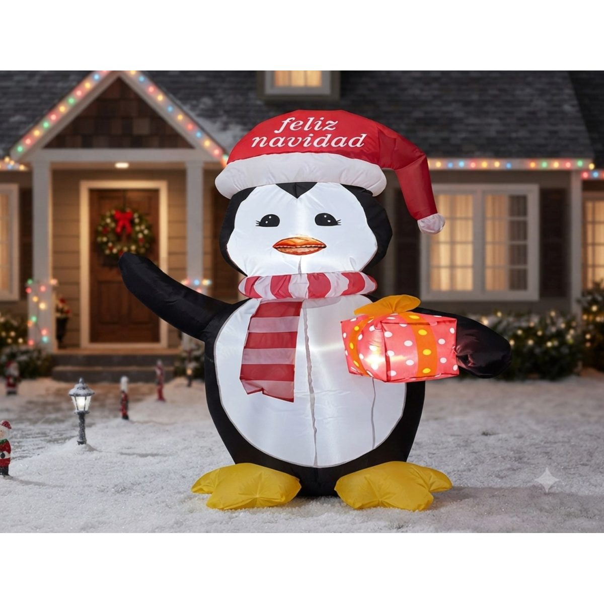 INFLABLE DE PINGüINO TEMBLAR 120CM