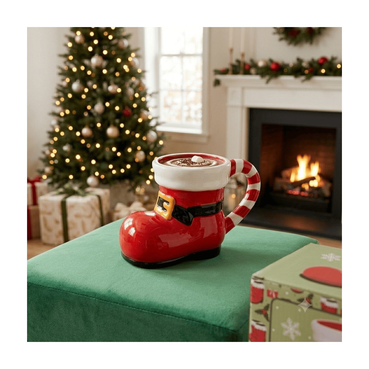TAZA NAVIDAD BOTA