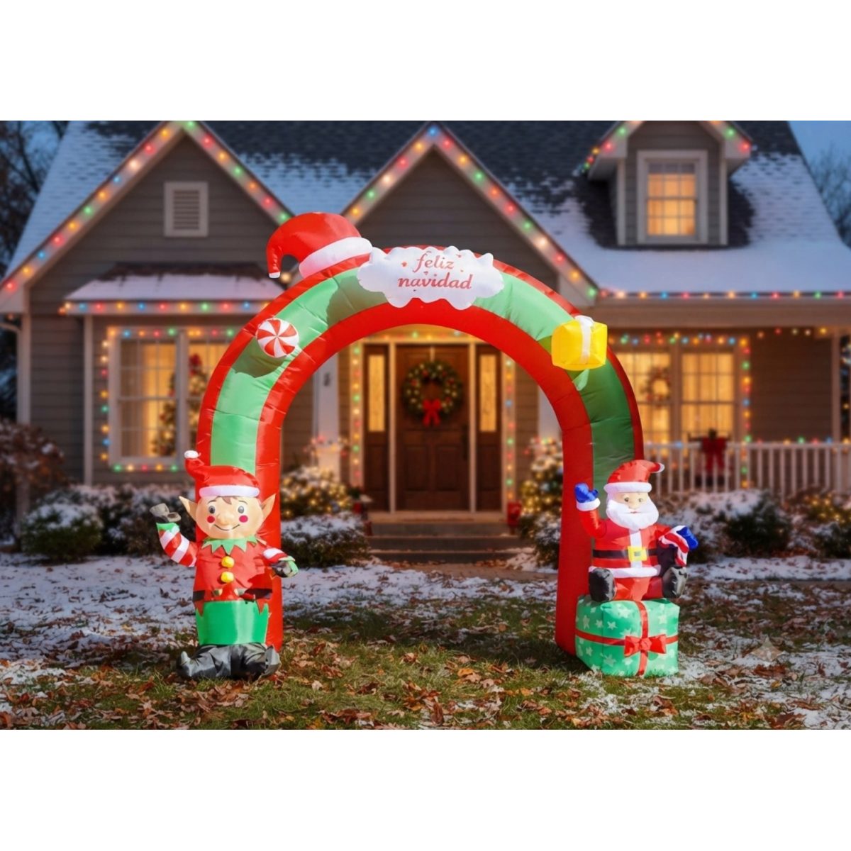 FIGURA DECORATIVA TIPO INFLABLE DE ARCO 270CM