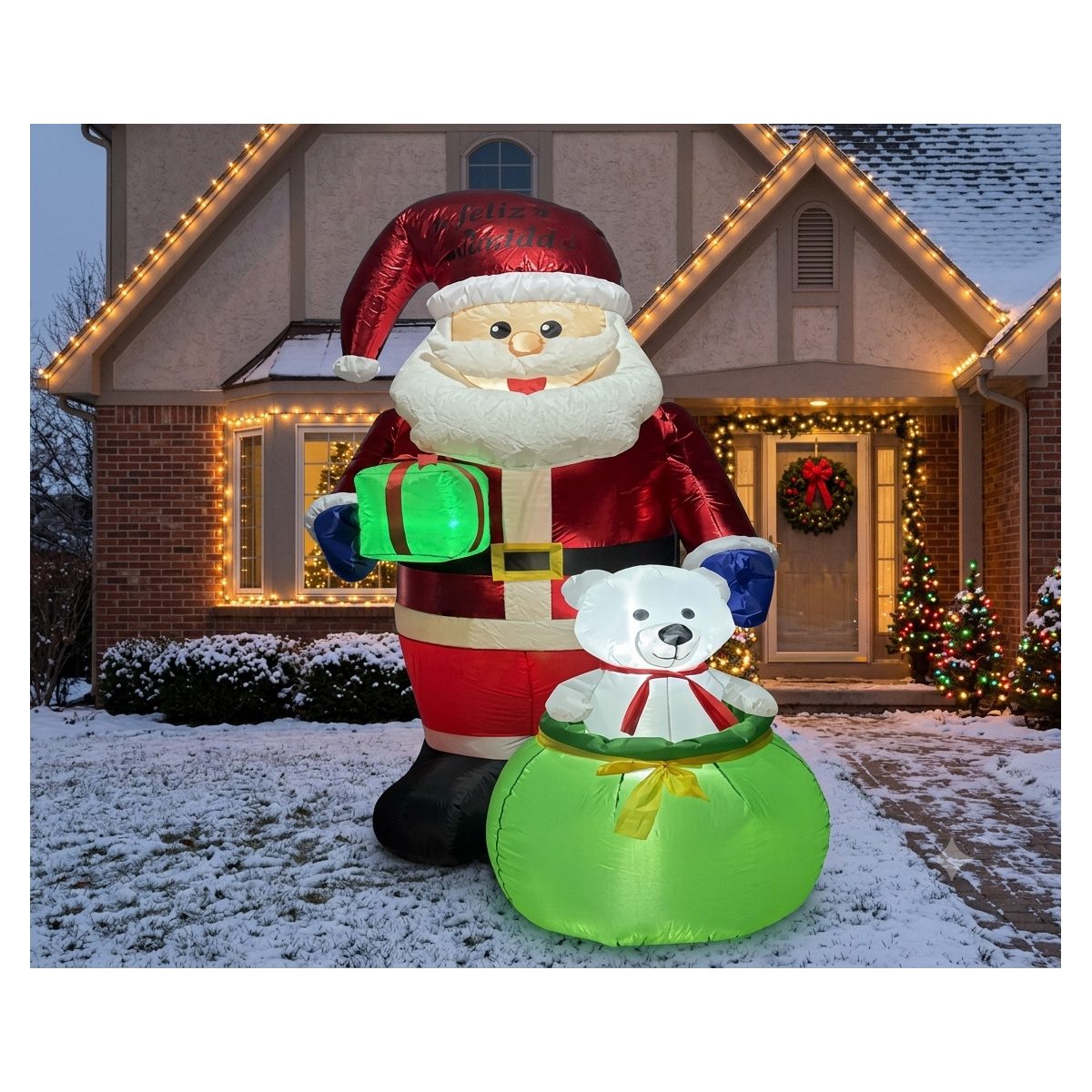 INFLABLE SANTA CLAUS 240CM