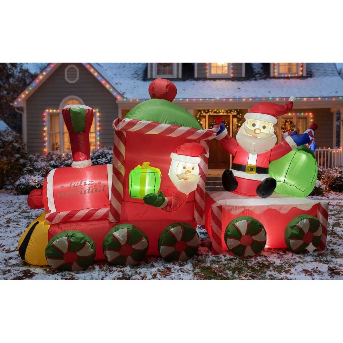 INFLABLE DE TREN Y REGALOS150CM