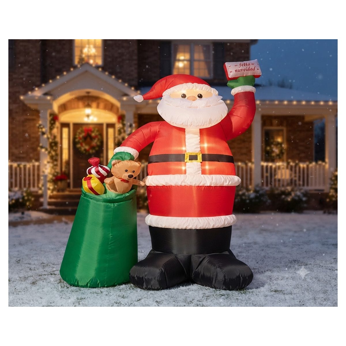 INFLABLE DE SANTA CLAUS 500CM