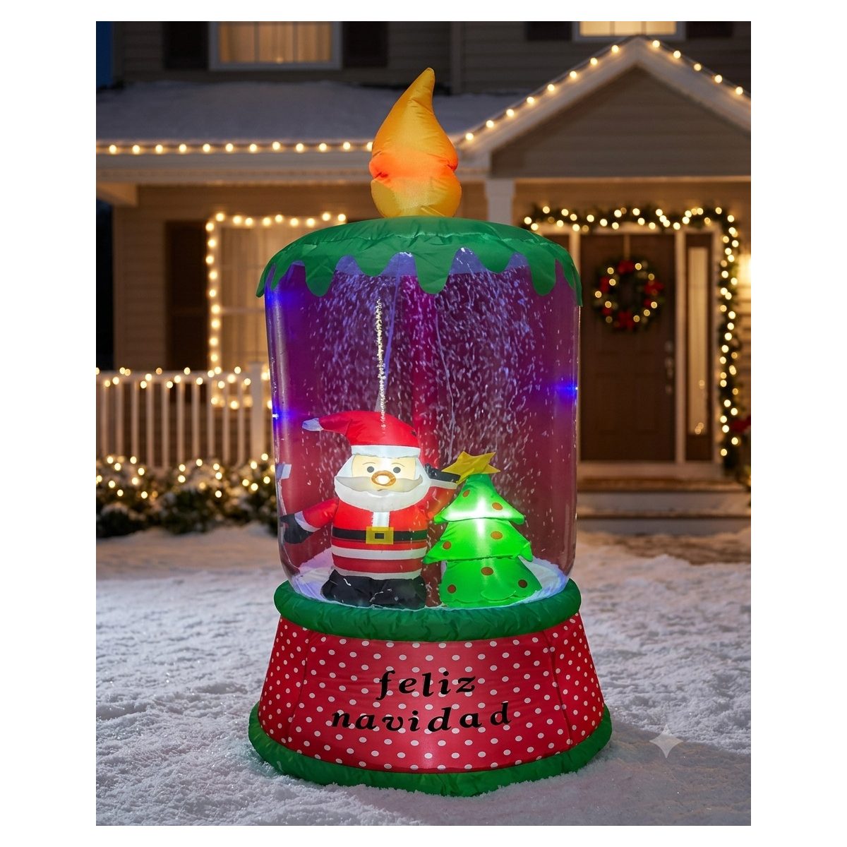 INFLABLE DE VELA C/MUSICA DE SENSORES 240CM