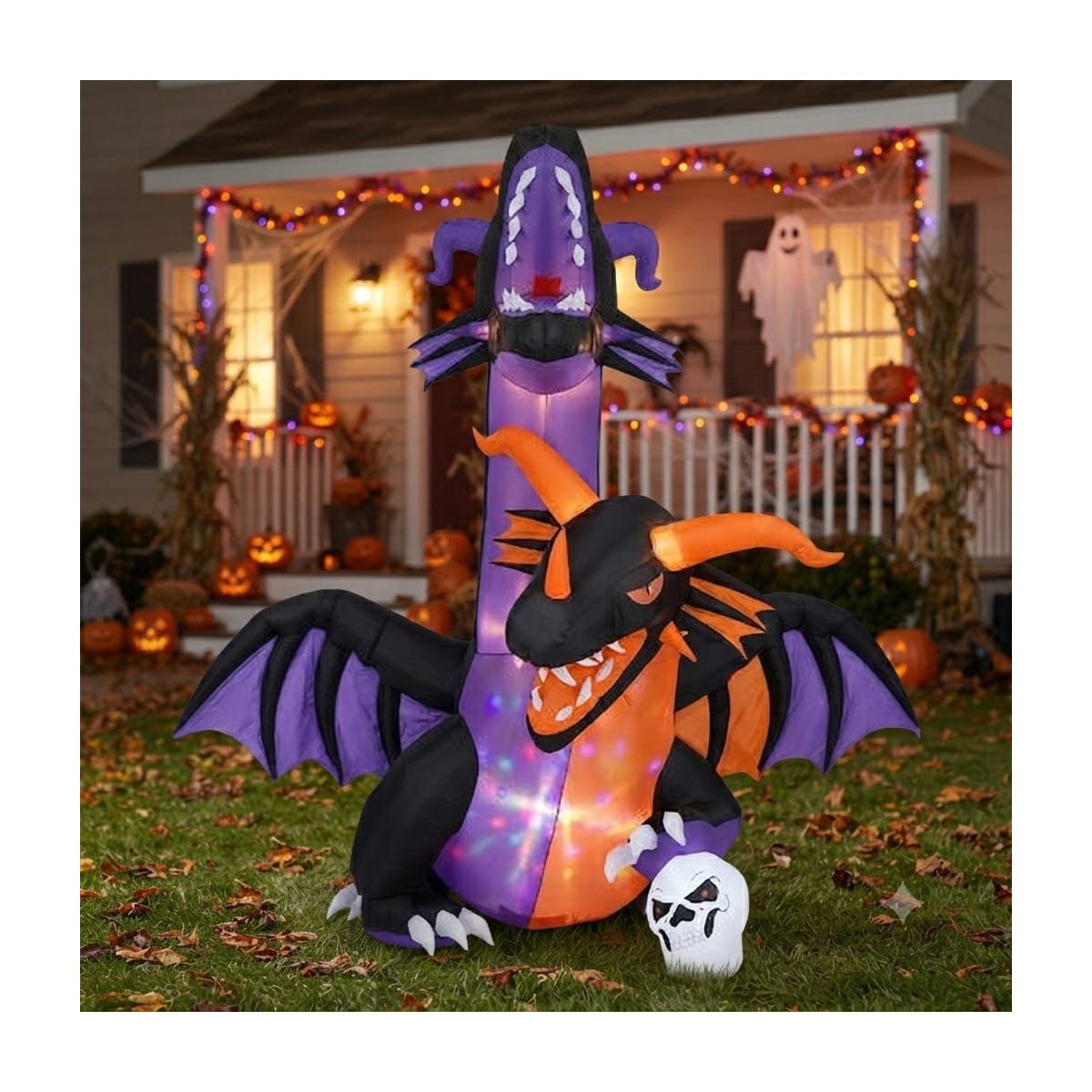 INFLABLE DRAGON 2 CABEZAS