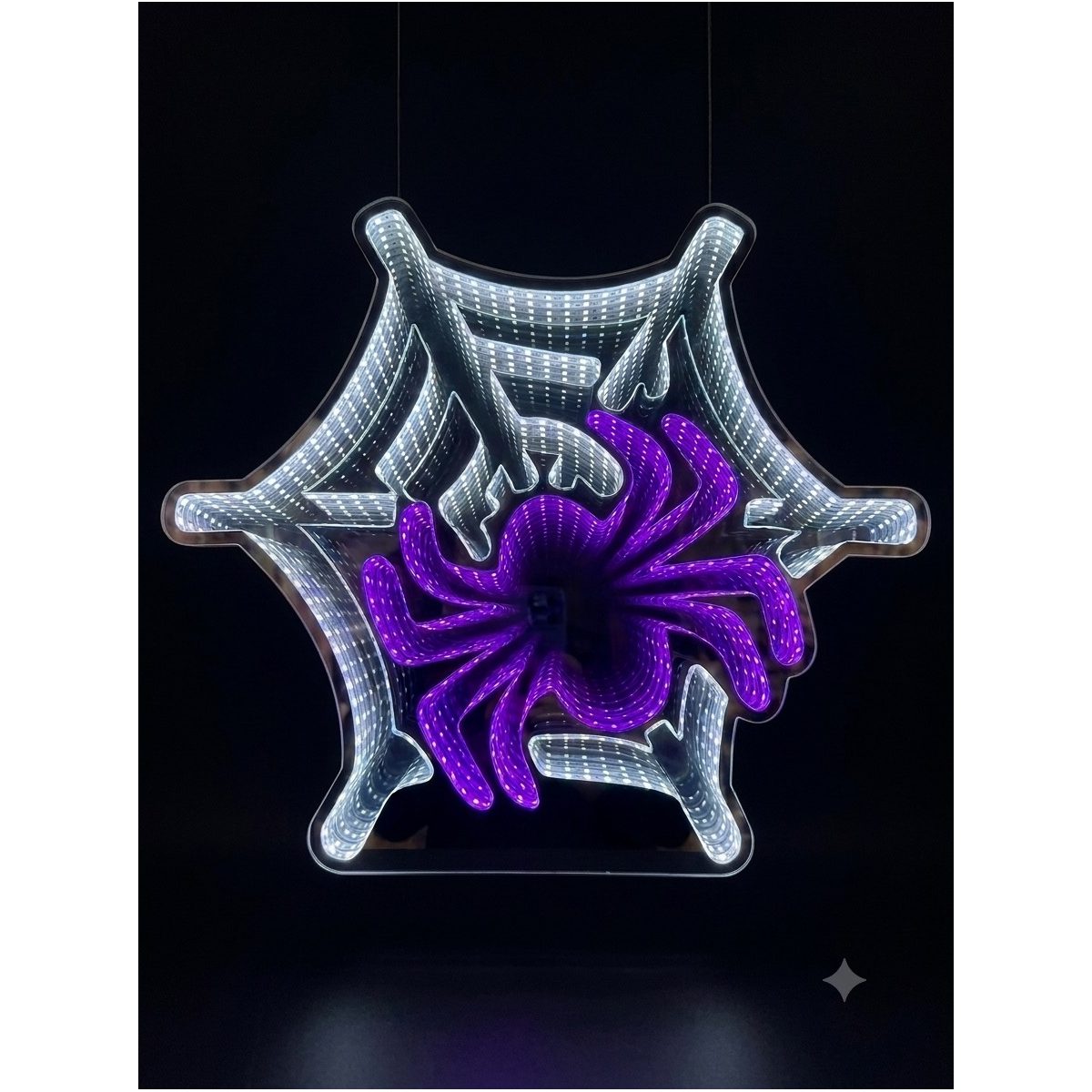 FIGURA INFINITO TELARAÑA LEDS