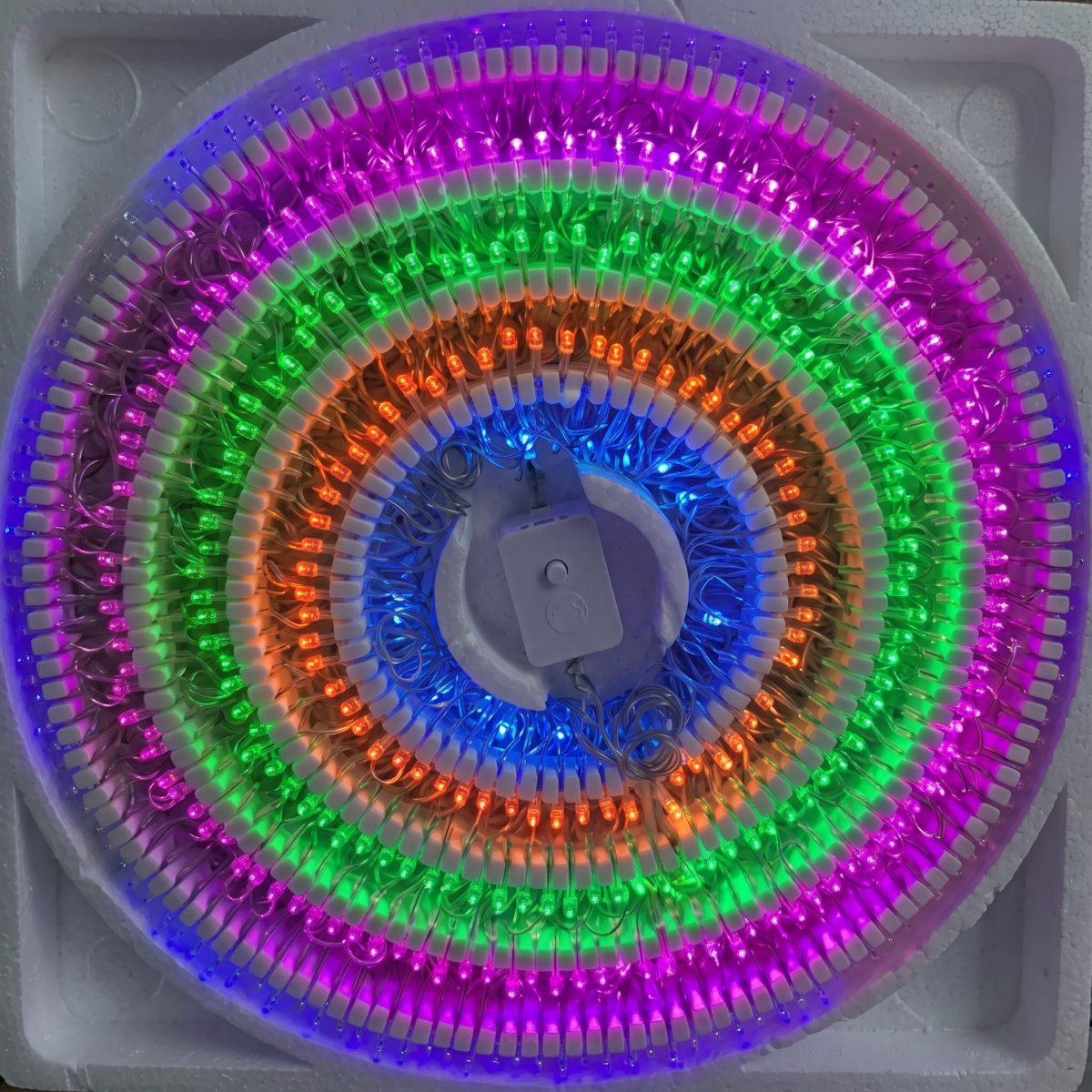 400L,20m SERIE DE ARCO IRIS LED'S MAGICA UNICEL
