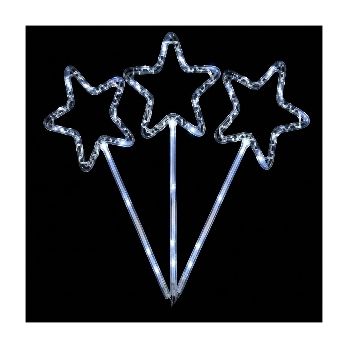 84L FIGURA DE ESTRELLA MAGICA BLANCA