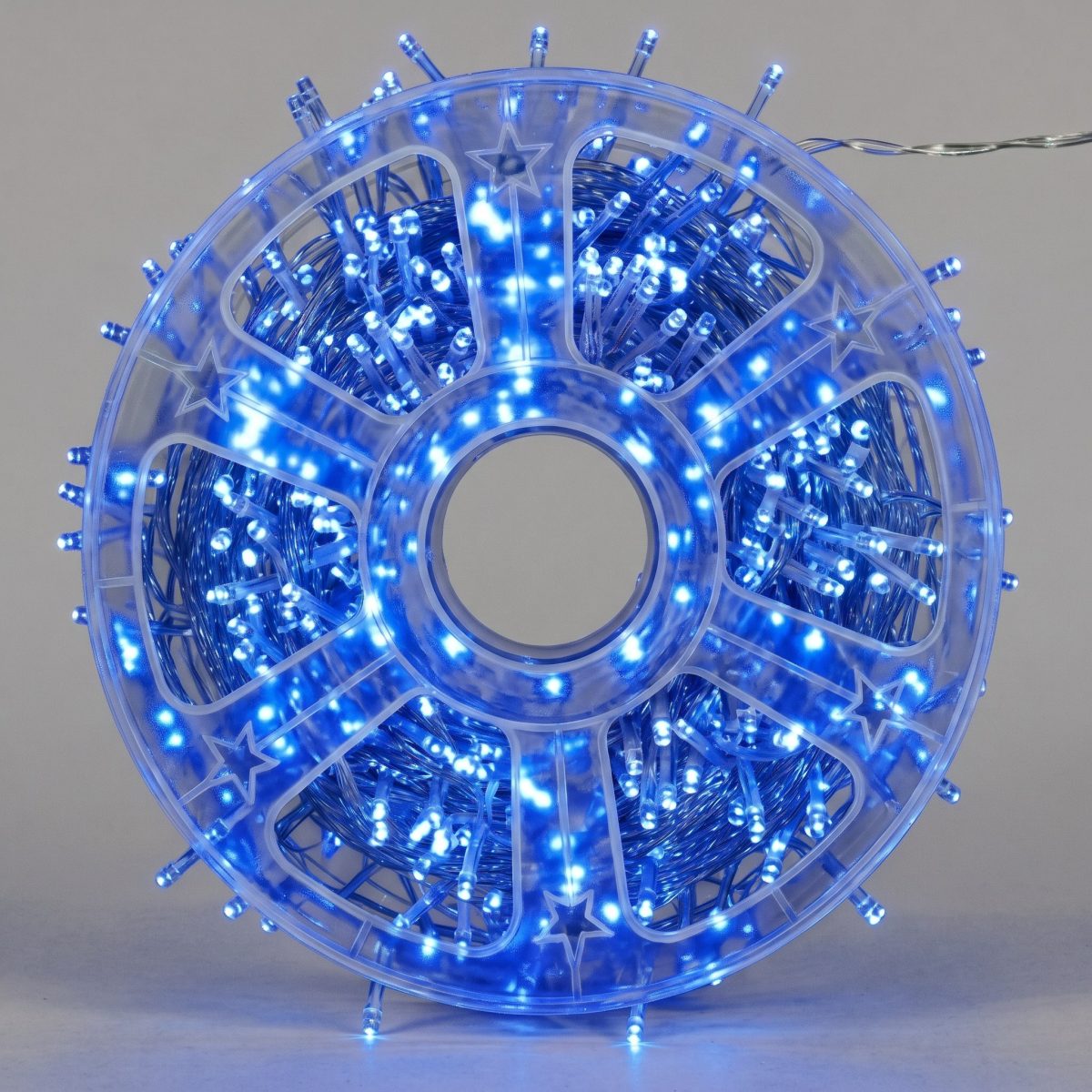 1000L, 50m SERIE LED'S AZUL FIJA/FLASH CARRETE
