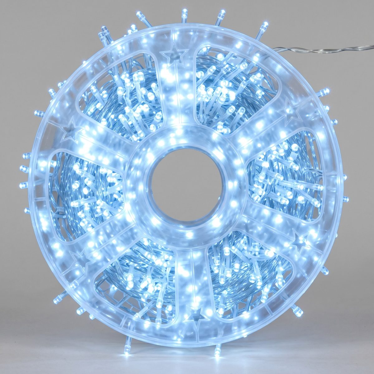 1000L, 50m SERIE LED'S AZUL AGUA FIJA/FLASH CARRETE