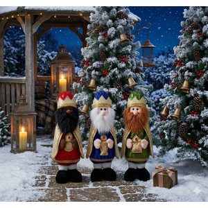 Muñecos reyes magos