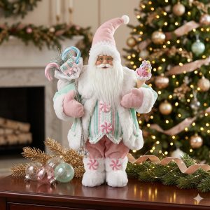 Santa Claus color rosa