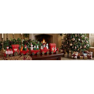 Tren Rojo Navideño