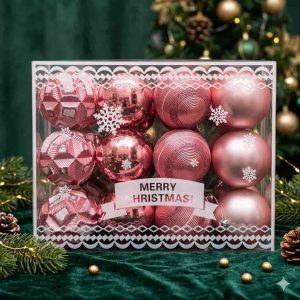 Esfera Navideñas Rosa
