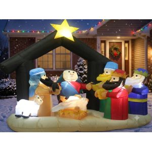 INFLABLE DE NAVIDAD NACIMIENTOS 180CM