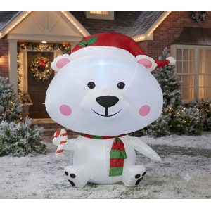 INFLABLE DE OSO CABEZON 180CM