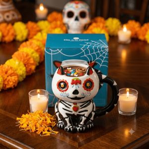 TAZA HALLOWEEN GATO