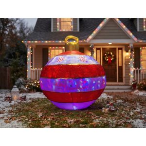 FIGURA DECORATIVA TIPO INFLABLE DE ESFERA 210CM