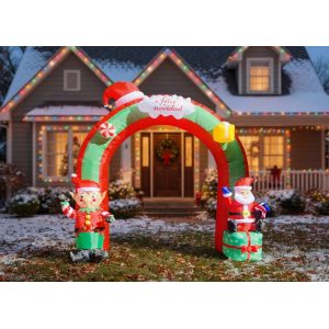 FIGURA DECORATIVA TIPO INFLABLE DE ARCO 270CM