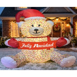 INFLABLE DE OSO 240CM