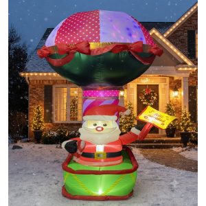 INFLABLE DE SANTA CLAUS GLOBO 240CM