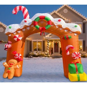 INFLABLE DE ARCO C/MUSICA DE SENSORES 360CM