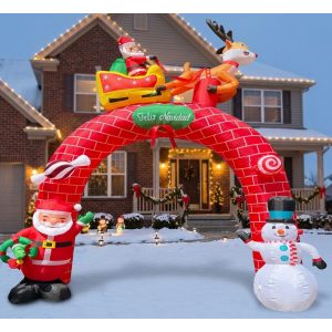 INFLABLE DE ARCO C/MUSICA DE SENSORES 270CM
