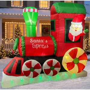 INFLABLE DE TREN C/MUSICA DE SENSORES 180CM